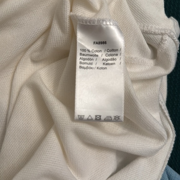 Lacoste Classic Fit Men’s Polo. Size US XL. FR 6. Worn once. 100% Cotton. White - Picture 4 of 6